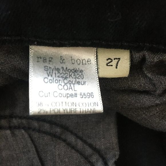 Rag & Bone Women's Skinny Dark Wash Jeans 27 Style W1222K520 - Picture 12 of 12